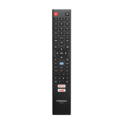 ريموت كنترول شاشة تورنيدو سمارت LED أسود