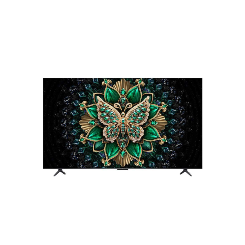 تلفزيون TCL الذكي 4K بدون فريم بتقنية QD-Mini LED مقاس 85 بوصة مع جهاز استقبال مدمج 85C6K