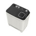 TORNADO Washing Machine Half Auto 12 Kg Pump White x Black TMH-HS12CP(WK)