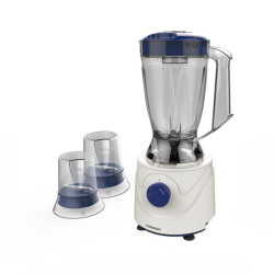 خلاط كهربائي تورنيدو 400 وات 1.5 لتر 2 مطحنة أزرق BL400/2-BLUE