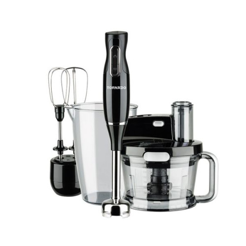 Tornado 1000W Hand Blender Food Processor Egg Beater Black THB-1000MK