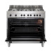 HOOVER Cooker 90 x 60 - 5 Gas Burners Stainless HGG95LPGEEGY2