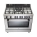 HOOVER Cooker 90 x 60 - 5 Gas Burners Stainless HGG95LPGEEGY2