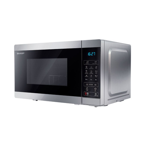 ميكروويف شارب شواية 25 لتر 900 وات 6 قوائم سيلفر R-250MGR-SL2